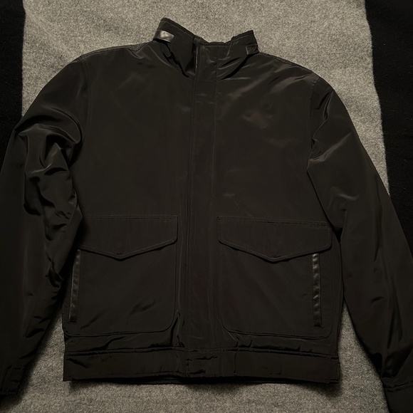 MICHAEL KORS "MK22998" Black Coat Leather Trim S